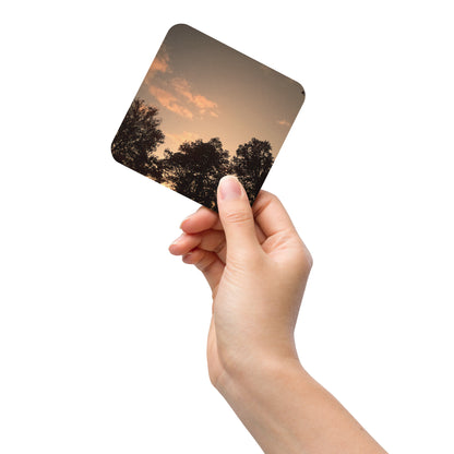 Dusk Cork-Back Coaster