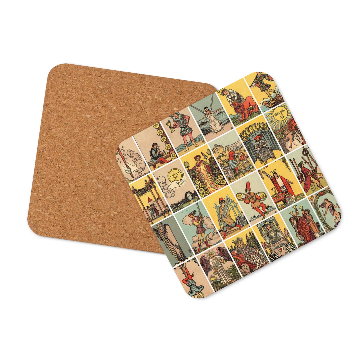 Tarot Cork-Back Coaster