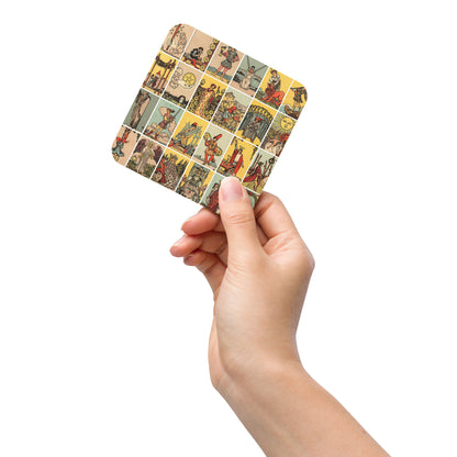 Tarot Cork-Back Coaster